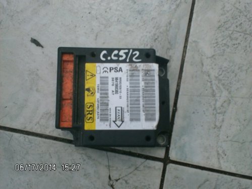 Calculator airbag Citroen C5; 964 196 8380