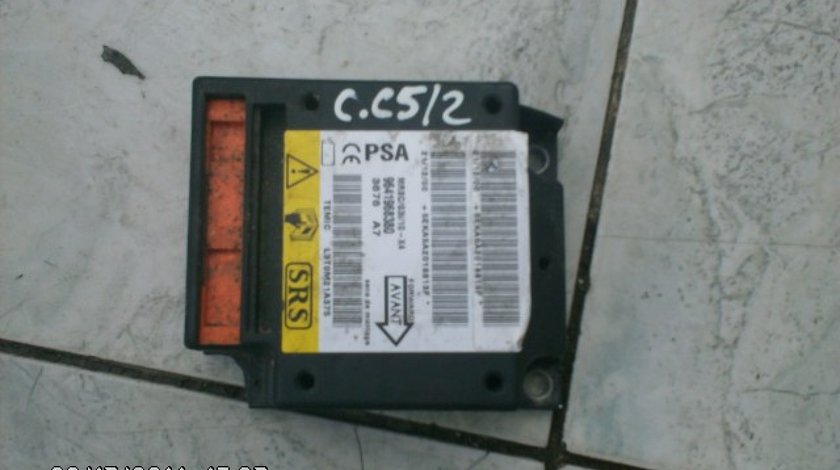 Calculator airbag Citroen C5; 964 196 8380