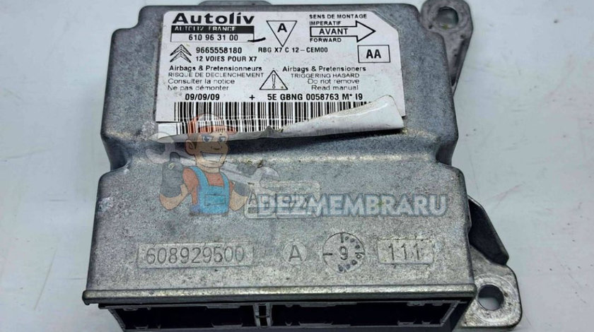 Calculator airbag Citroen C5 (III) [Fabr 2008-2017] 9665558180