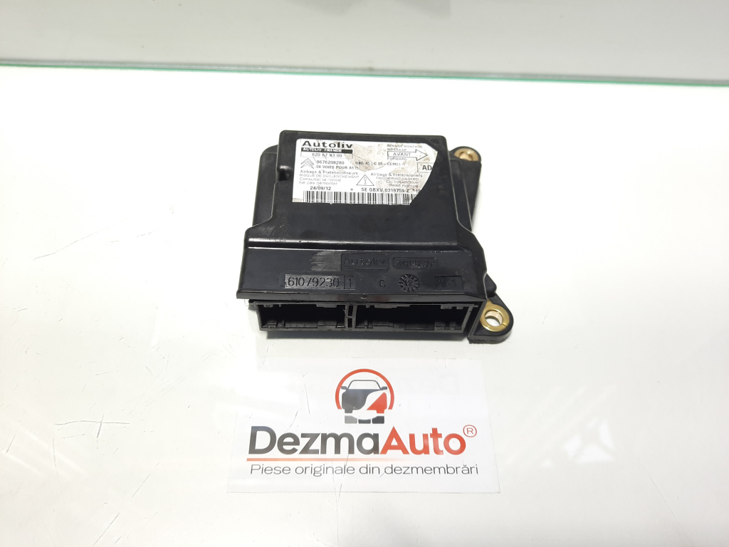 Calculator airbag, Citroen DS3 [Fabr 2009-2015] 1.6 benz, 5FS, 9676209280 (id:445519)