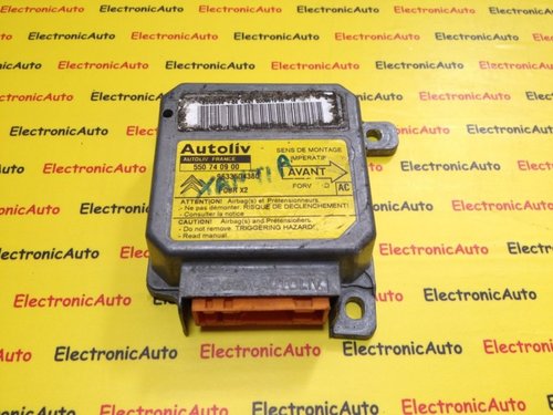 Calculator Airbag Citroen Xantia, 550740900, 9633504380