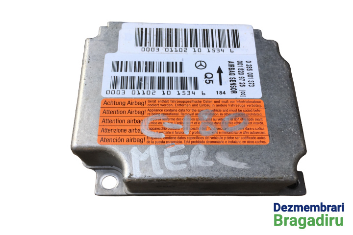 Calculator airbag Cod: 0018209726 Mercedes-Benz C-Class W203/S203/CL203 [2000 - 2004] wagon 5-usi C 200 Kompressor AT (163 hp)