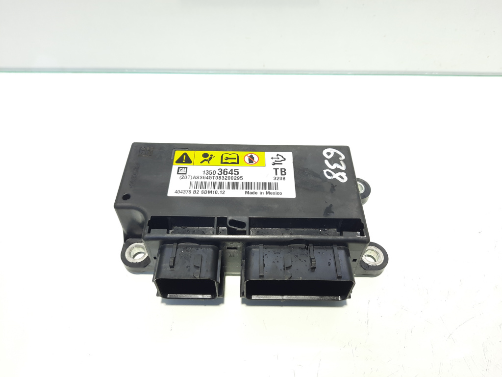 Calculator airbag, cod 13503645, Opel Insignia A, 2.0 CDTI, A20DTH