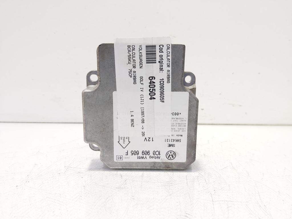 Calculator airbag, cod 1C0909605F, VW Golf 4 (1J1) (id:640504)