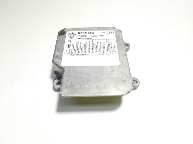Calculator airbag, cod 1C0909605K, Vw Polo (9N) (id:426840)