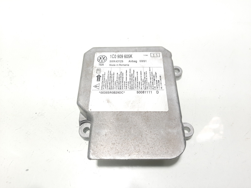 Calculator airbag, cod 1C0909605K, VW Polo (9N) (id:582903)