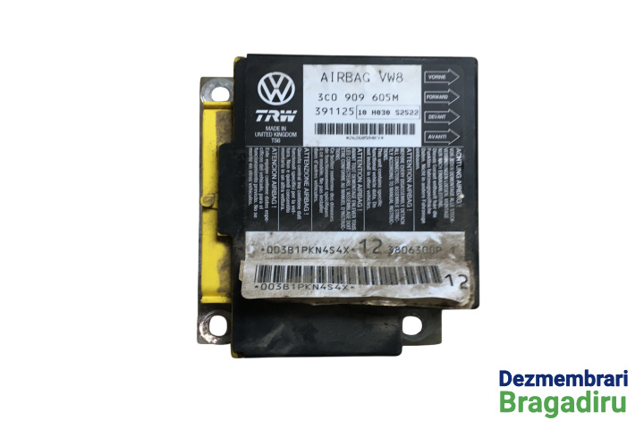 Calculator airbag Cod: 1K1721503L 3C0909605M Volkswagen VW Passat B6 [2005 - 2010] wagon 5-usi 2.0 TDI MT (170 hp) Cod motor: BMR