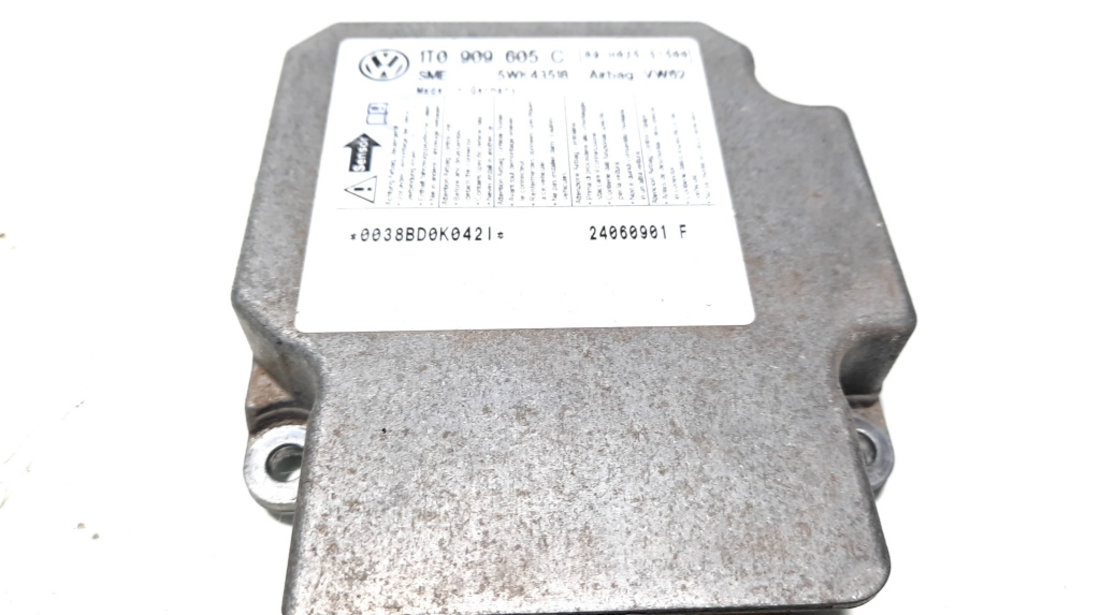 Calculator airbag, cod 1T0909605C, Vw Touran (1T1, 1T2) (id:515977)