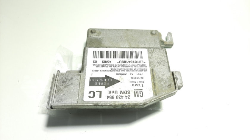 Calculator airbag, cod 24439954, Opel Corsa C (F08, F68) id:437569