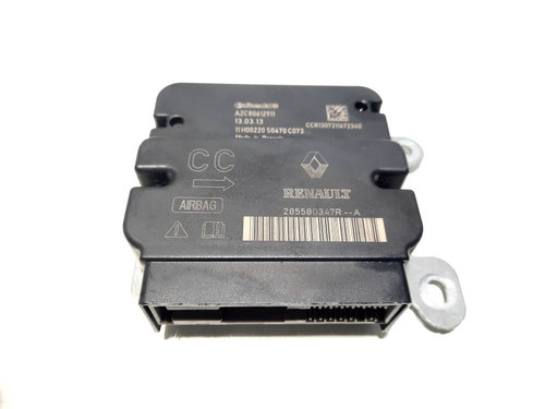 Calculator airbag, cod 285580347R, Dacia Sandero 2 Stepway (idi:514944)