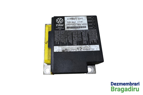 Calculator airbag Cod: 3C0909605M 3C0909605M Volkswagen VW Passat B6 [2005 - 2010] Sedan 4-usi 2.0 T...