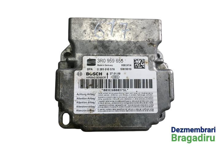 Calculator airbag Cod: 3R0959655 3R09596
