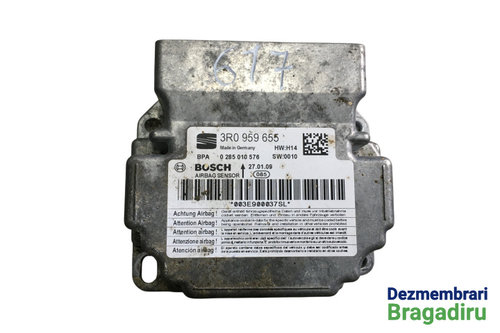 Calculator airbag Cod: 3R0959655 3R0959655 Seat Exeo [2009 - 2012] Sedan 2.0 TDI MT (143 hp) Cod mot...