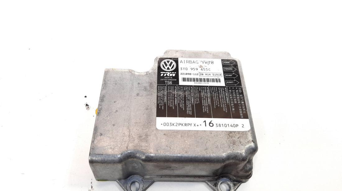 Calculator airbag, cod 3T0959655C, Skoda Superb II (3T4) (idi:548964)