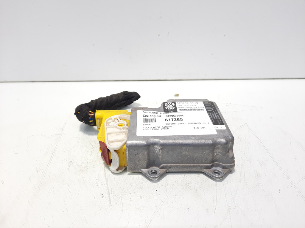 Calculator airbag, cod 3T0959655C, Skoda Superb II (3T4) (id:617265)