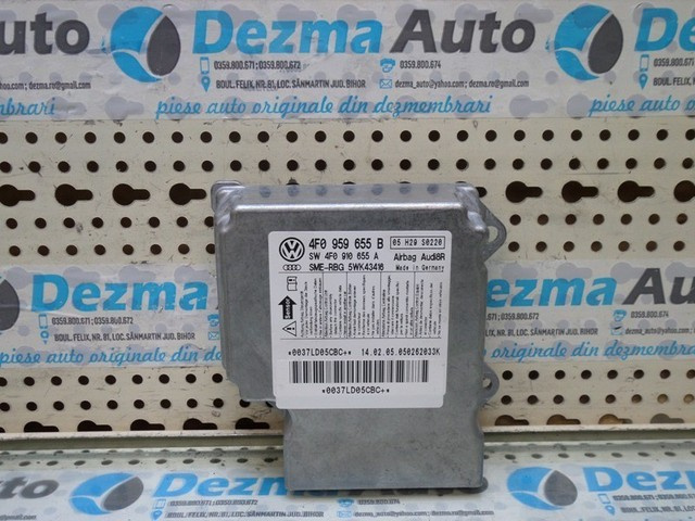Calculator airbag, cod 4F0959655B, Audi A6 (4F2, C6)