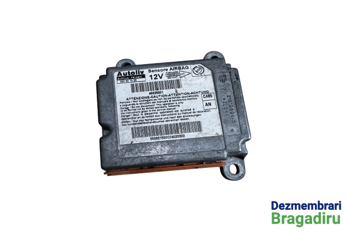 Calculator airbag Cod: 550921500, 46825501 550921500, 46825501 Fiat Doblo [2001 - 2005] Minivan 1.6 MT (107 hp)