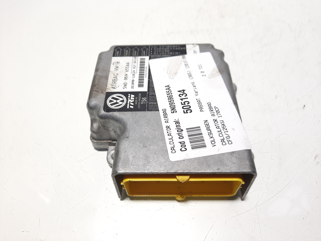 Calculator airbag, cod 5N0959655AA, Vw Passat Variant (365) (id:505134)