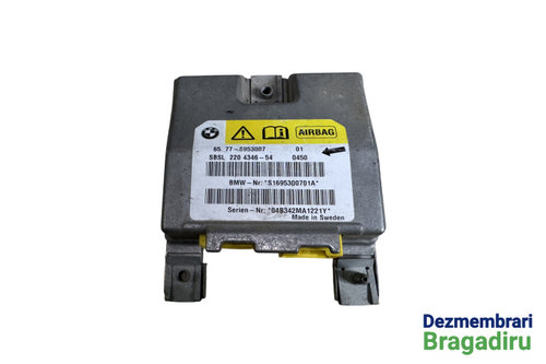 Calculator airbag Cod: 65.77-6953007 65.77-6953007 BMW Seria 5 E60/E61 [2003 - 2007] Sedan 530d AT (...