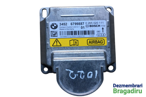 Calculator airbag Cod: 6799887 6799887 BMW Seria 5 F11 [2009 - 2013] Touring wagon 520 d Steptronic ...