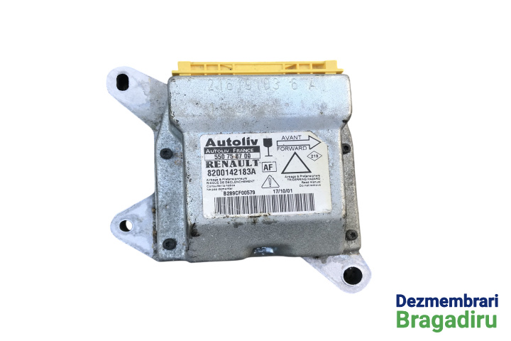 Calculator airbag Cod: 8200142183A 8200142183A Renault Laguna 2 [2001 - 2005] Grandtour wagon 1.9 DCi MT (120 hp) Cod motor F9Q-C7-50
