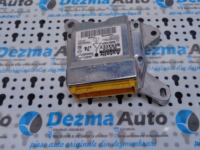 Calculator airbag, cod 8200412021, Renault Laguna 2 Combi (id:198780)