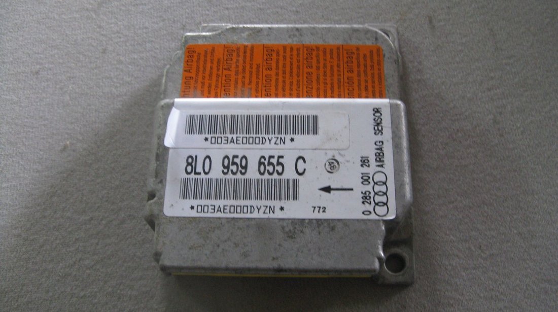 Calculator Airbag COD 8L0959655L Audi A3 1.9 TDI