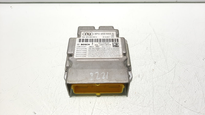 Calculator airbag, cod 8P0959655S, Audi A3 Sportback (8PA) (id:563133)