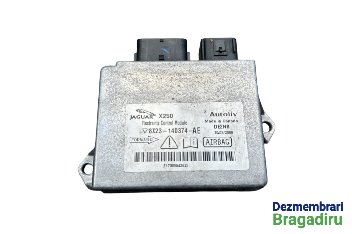Calculator airbag Cod: 8X23-14D374-AE Jaguar XF X250 [2007 - 2011] Sedan 4-usi 2.7D AT (207 hp) Cod motor: AJD