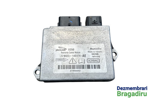 Calculator airbag Cod: 8X23-14D374-AE Jaguar XF X250 [2007 - 2011] Sedan 4-usi 2.7D AT (207 hp) Cod ...