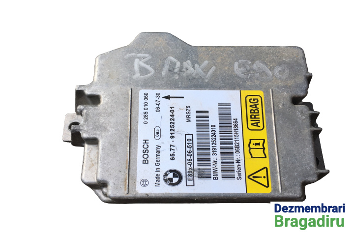 Calculator airbag Cod: 9125224 BMW Seria 3 E90 [2004 - 2010] Sedan 318d MT (143 hp)
