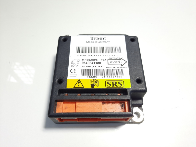 Calculator airbag, cod 9640341180, Peugeot 607 (9D, 9U) id:116838
