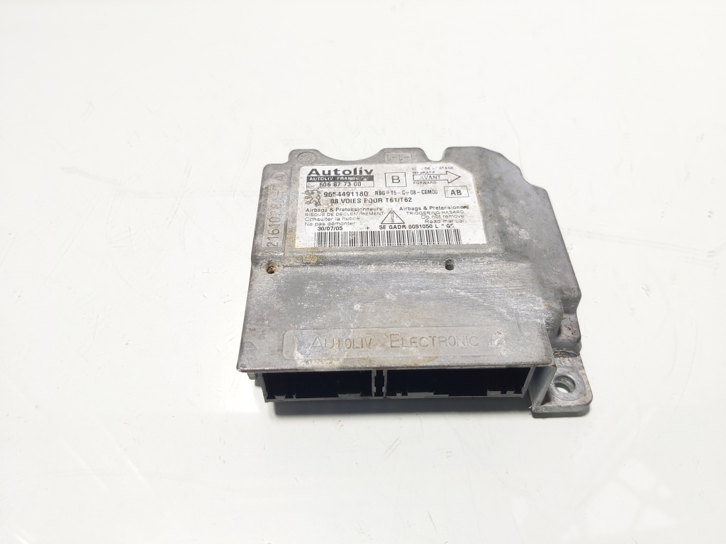 Calculator airbag, cod 9654491180, Peugeot 307 (id:676356)