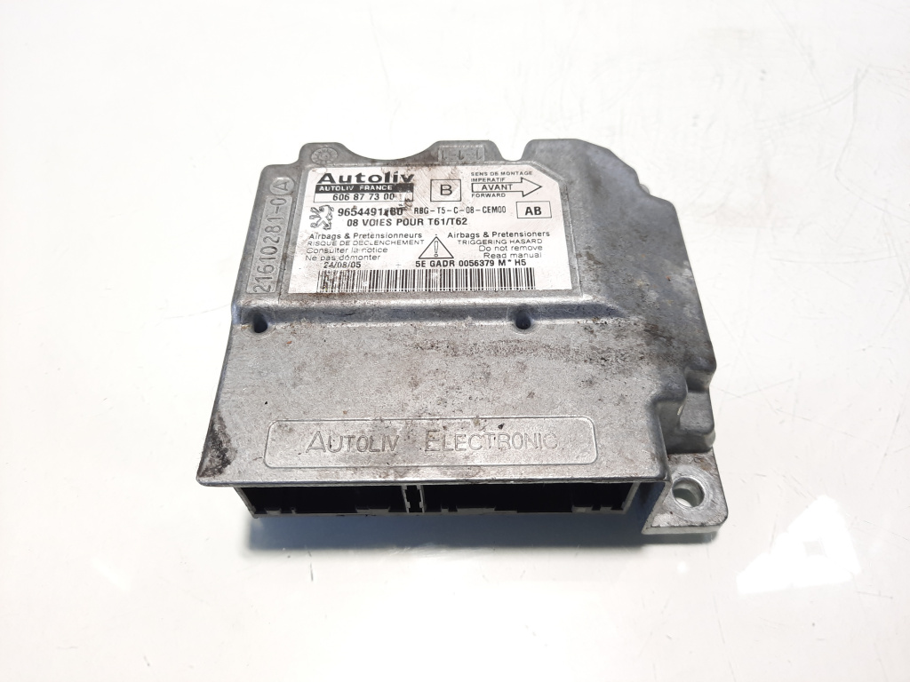Calculator airbag, cod 9654491180, Peugeot 307 SW (idi:548919)