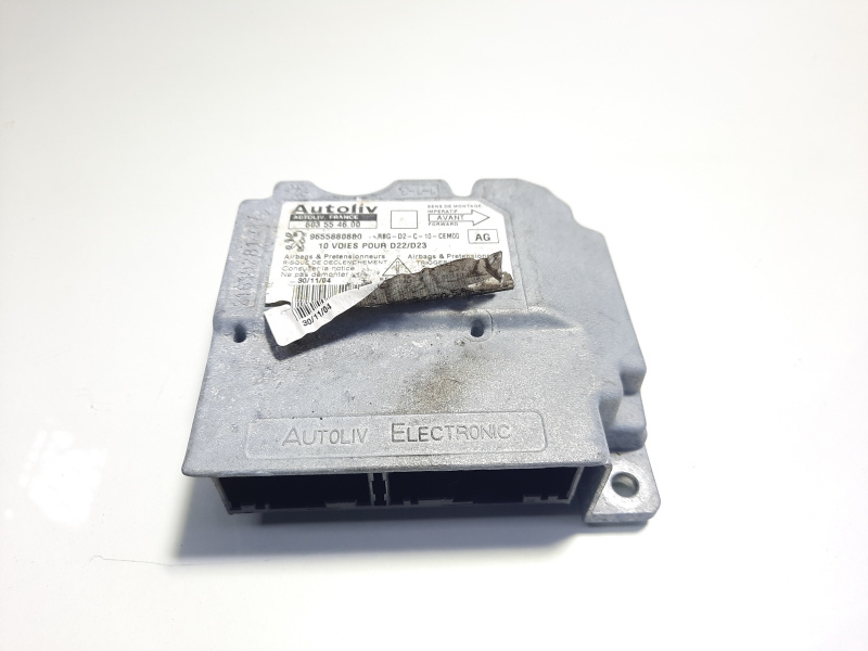 Calculator airbag, cod 9655880880, Peugeot 407 SW, 2.0 hdi, id:223895