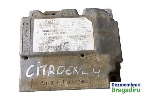 Calculator airbag Cod: 9658137980 Citroen C4 [2004 - 2008] Hatchback 3-usi 1.6 MT (109 hp)