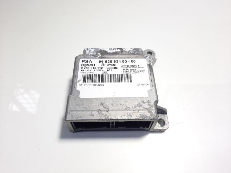 Calculator airbag, cod 9663593480, Peugeot 207 (WA) id:155261