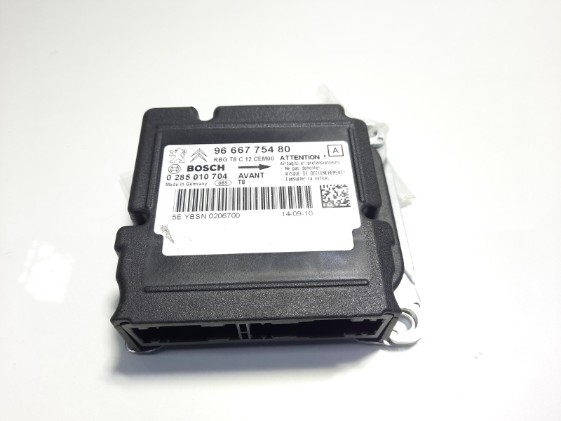 Calculator airbag, cod 9666775480, Peugeot 3008 id:418615
