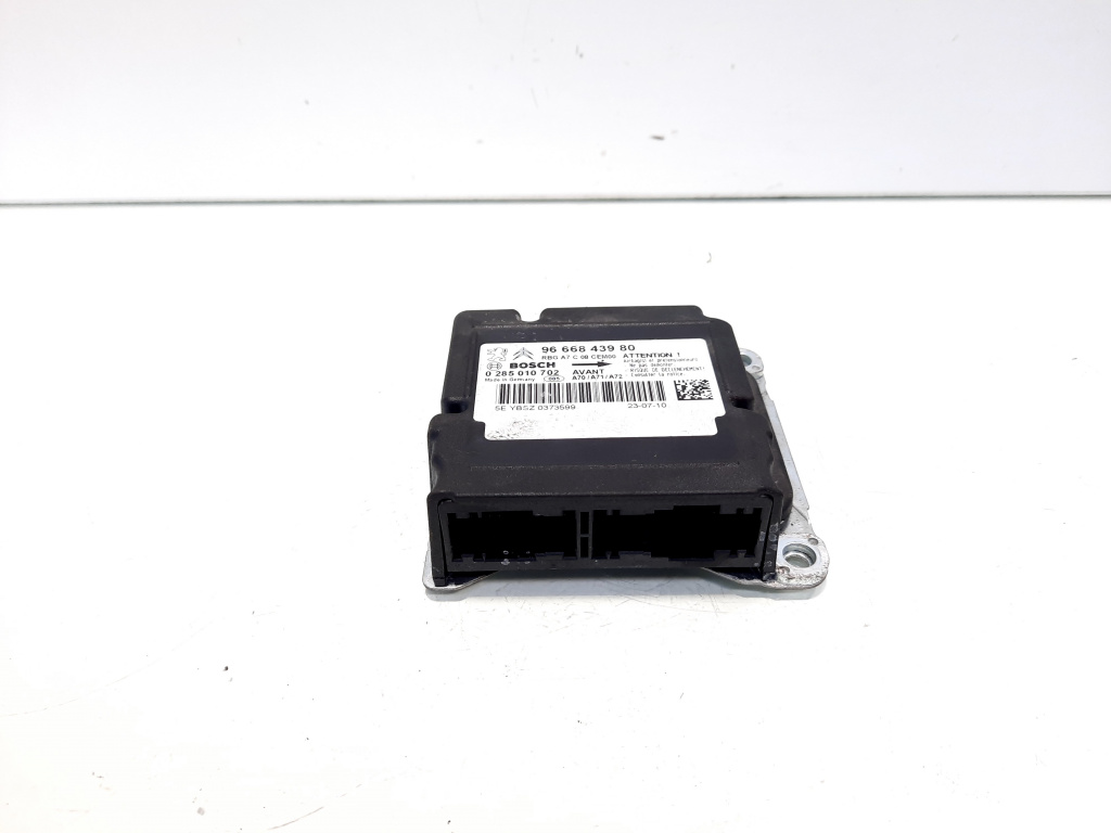 Calculator airbag, cod 9666843980, Peugeot 207 CC (WD) (idi:541090)