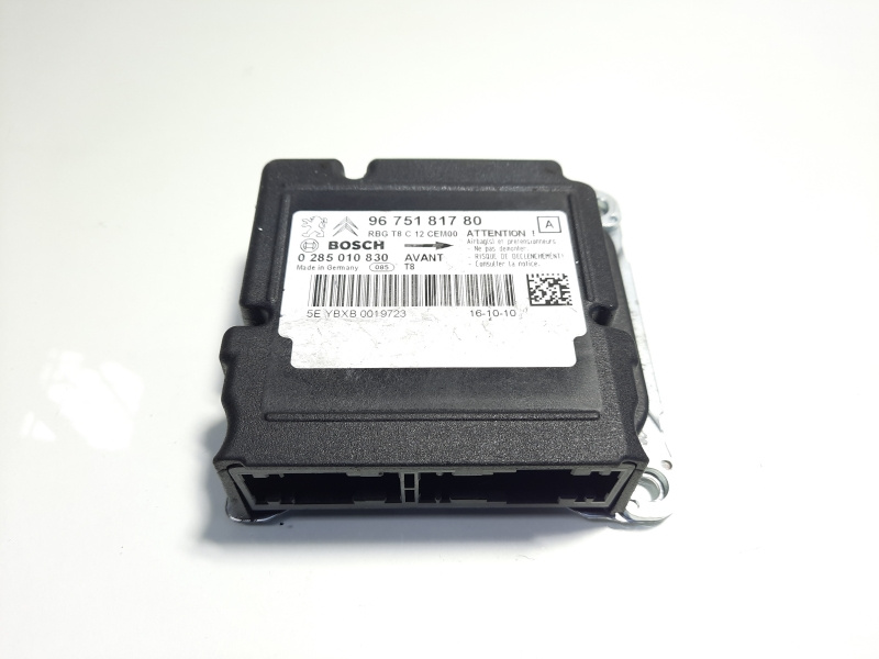 Calculator airbag, cod 9675181780, Peugeot 3008, id:381724