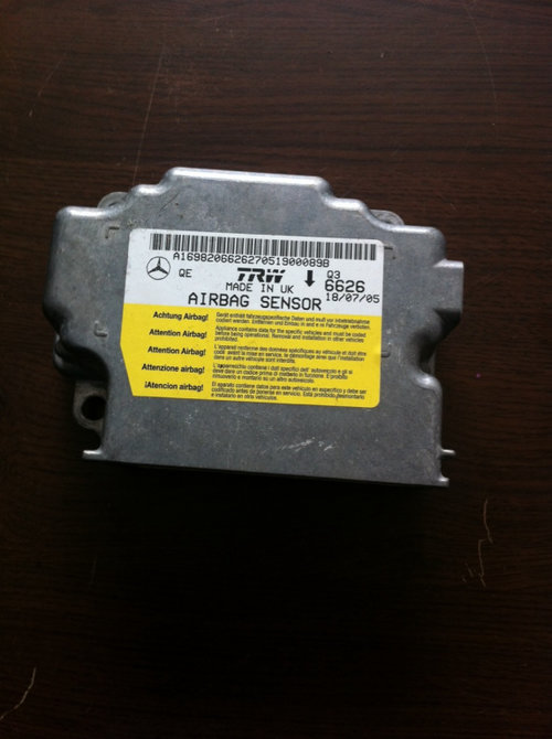 Calculator airbag Cod: A1698206626 Mercedes-Benz A-Class W169 [2004 - 2008] Hatchback 5-usi A 180 CD...