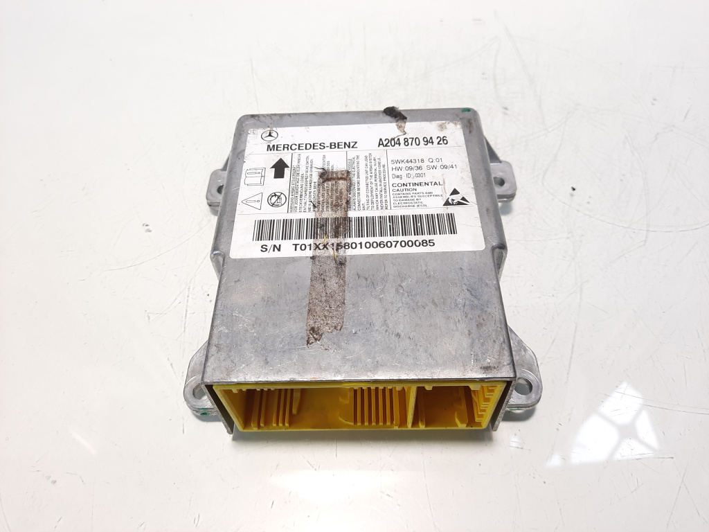 Calculator airbag, cod A2048709426, Mercedes Clasa C (W204) (idi:559493)