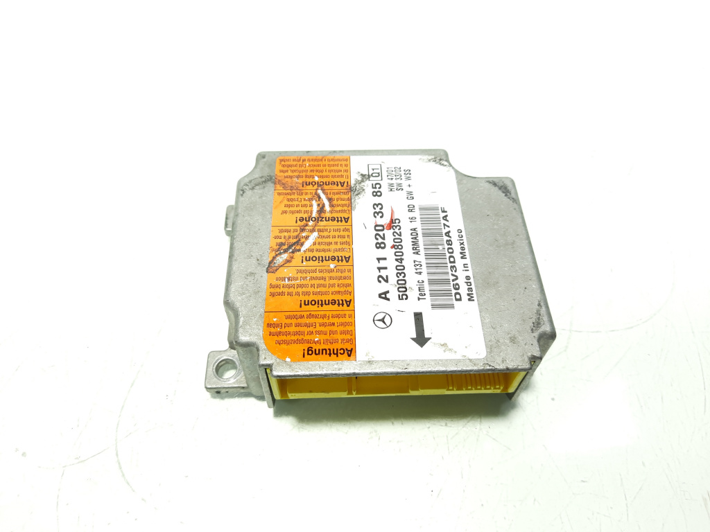 Calculator airbag, cod A2118203385, Mercedes Clasa E T-Model (S211) (idi:565348)