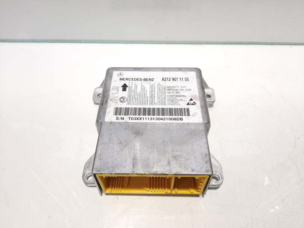 Calculator airbag, cod A2129011105, Mercedes Clasa E (W212) 2.2 CDI, OM651924 (id:458621)