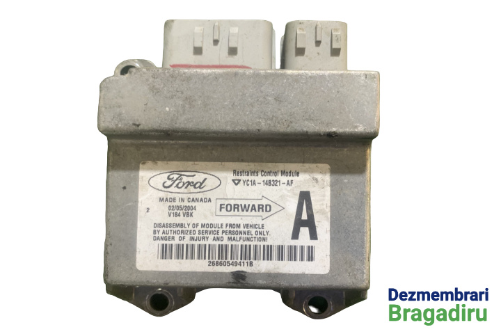 Calculator airbag Cod: YC1A-14B321-AF Ford Transit 3 [2000 - 2006] Autoutilitara duba 5-usi 2.4 TDCi MT (137 hp)