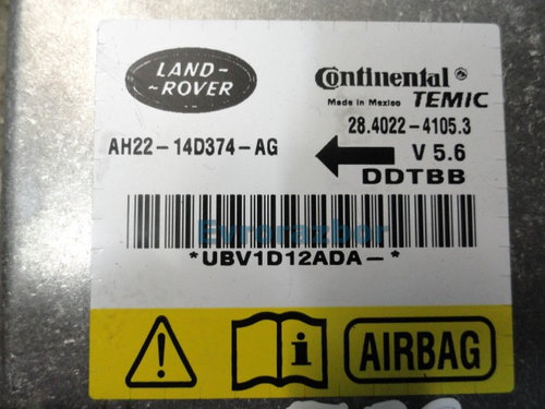 Calculator AIRBAG CONTINENTAL LAND ROVER DISCOVERY AH22 14D374 AG / AH2214D374AG / 28 4022 4105 3 / ...
