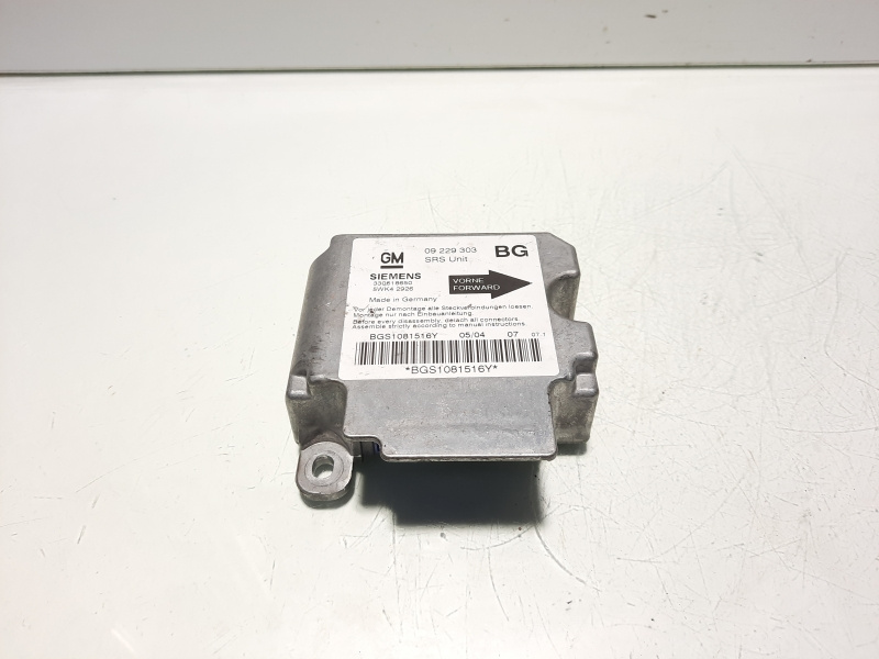Calculator airbag, cu cod GM09229303, Opel Zafira A (F75) (id:565094)