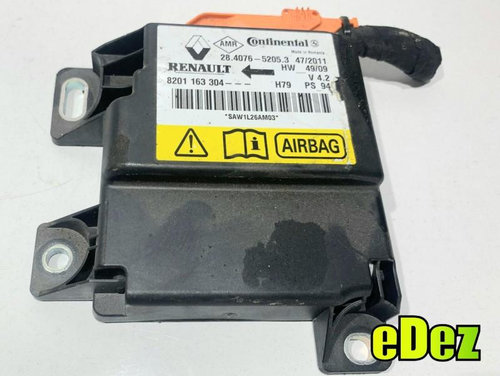 Calculator airbag Dacia Duster facelift (2013-2017) 8201163304