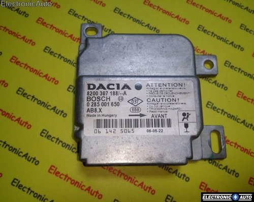Calculator airbag Dacia Logan 0285001650 8200307188A
