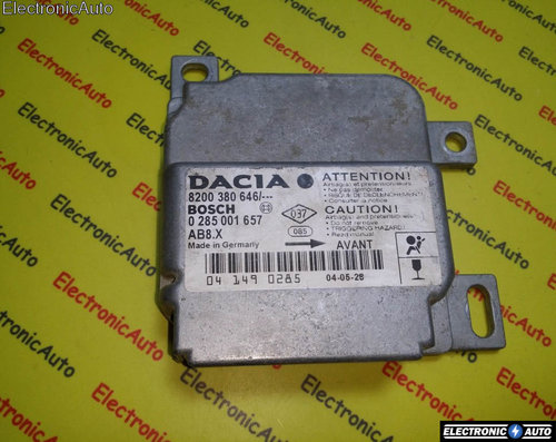 Calculator airbag Dacia Solenza 8200380646